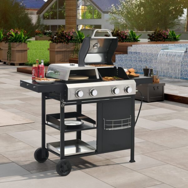 Multifunctional Outdoor BBQ Grill