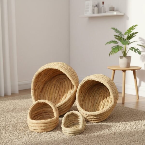 Straw-Woven Eco-Friendly Handbag