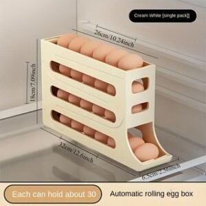 Rolling Egg Storage Box Slide