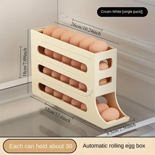 Rolling Egg Storage Box Slide