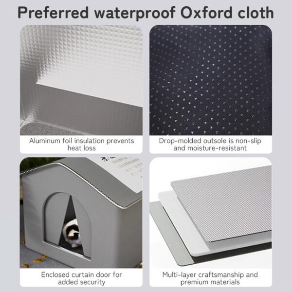 99472BC8928EAD64510F13D4D48523E3.jpeg Insulated Weatherproof Outdoor Cat Shelter