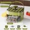 50-Grid Food-Grade Ice Maker Set