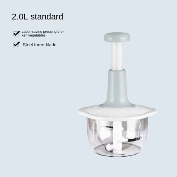 Manual Garlic Press & Food Grinder