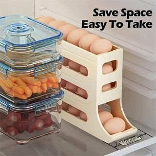 Rolling Egg Storage Box Slide