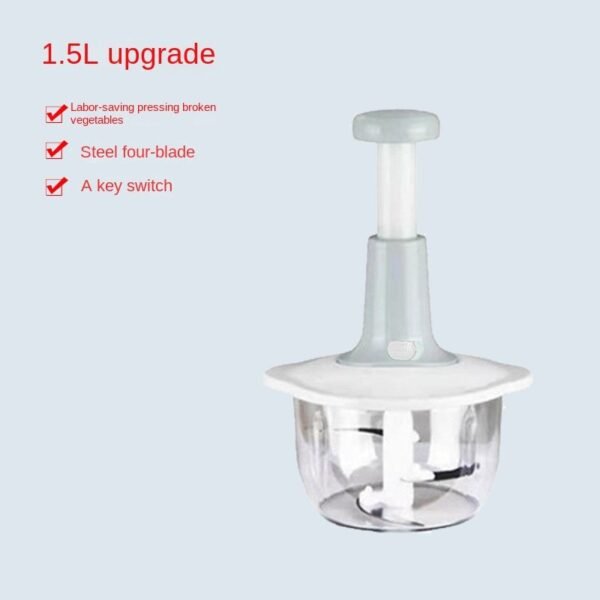 Manual Garlic Press & Food Grinder