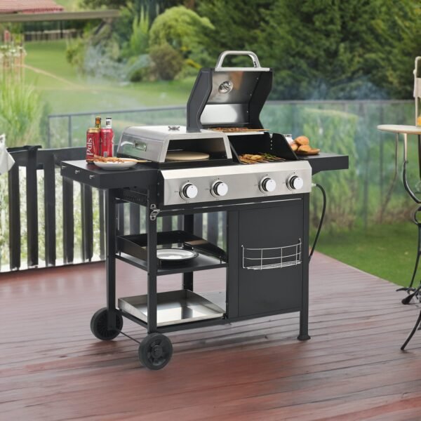 Multifunctional Outdoor BBQ Grill